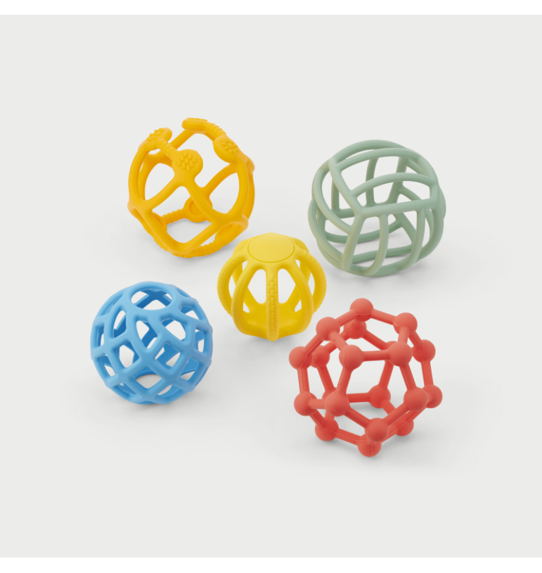 Balles sensorielles et balles antistress : des alliées précieuses pour l'éveil et le bien-être des enfants - Flexi balls arc-en-ciel