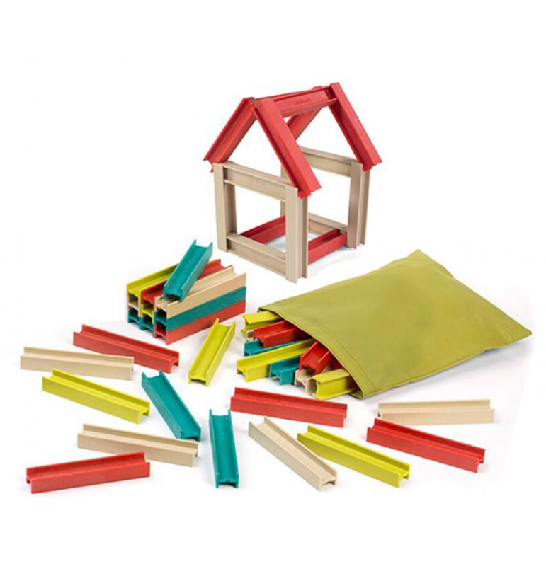 Apprentissages du quotidien et motricité fine - les matériels qui font la différence - Kit de construction poutrelles