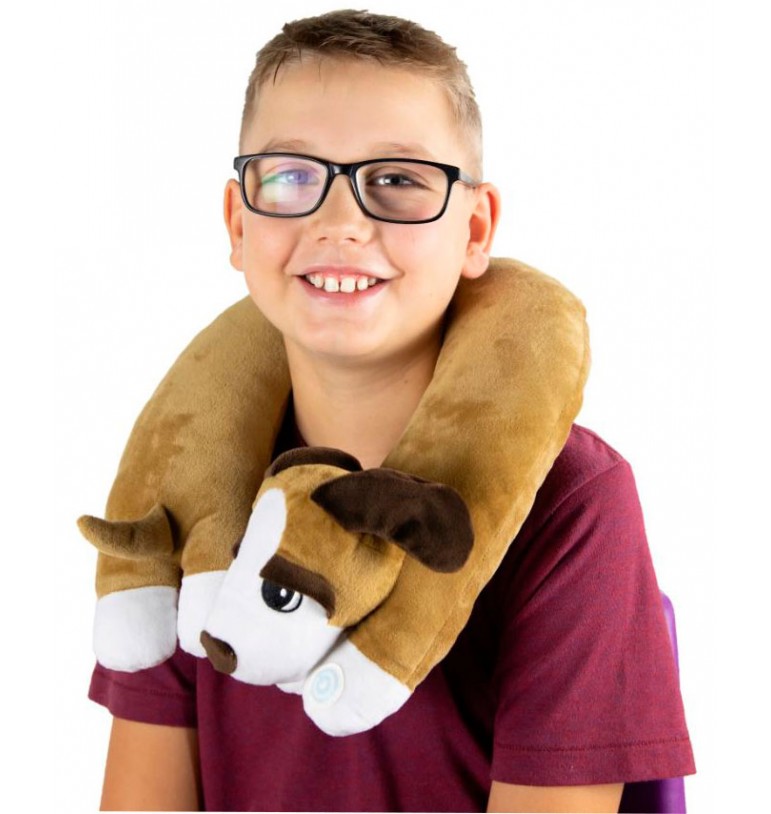 Objets vibrants : comment aider les enfants à mieux se concentrer et s’apaiser - Coussin cervical vibrant