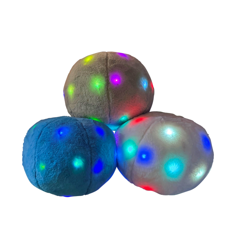 Les indispensables pour une salle sensorielle : comment créer un espace apaisant et stimulant pour votre enfant - Coussin de massage rond à LED