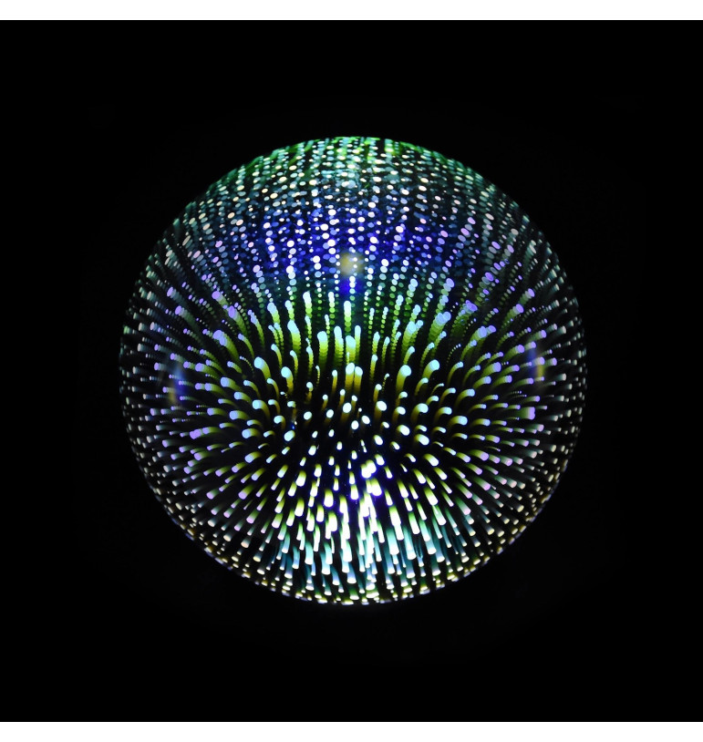 Les indispensables pour une salle sensorielle : comment créer un espace apaisant et stimulant pour votre enfant - Lampe en verre à motifs 3D
