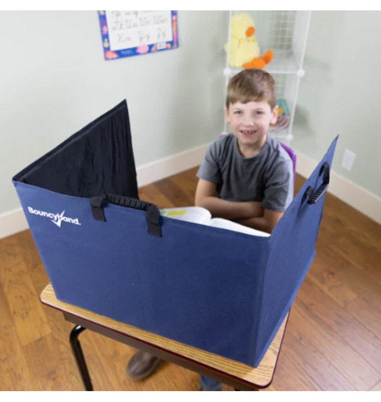 Aménager un bureau à la maison pour la rentrée : créer un espace propice aux apprentissages - Cloison de confidentialité portable