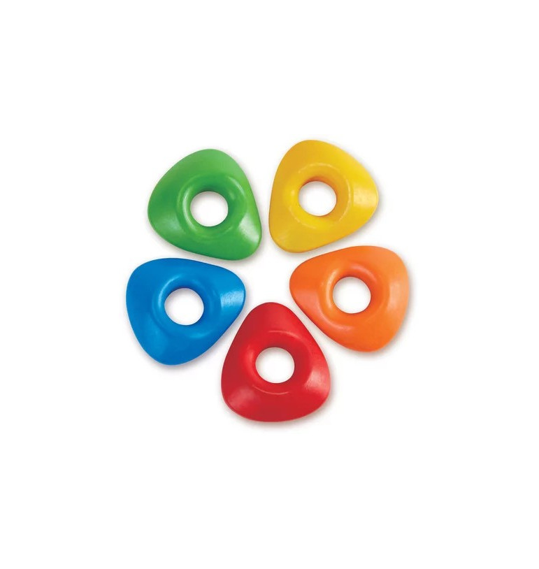 Aménager un bureau à la maison pour la rentrée : créer un espace propice aux apprentissages - Crayons easy grip arc-en-ciel
