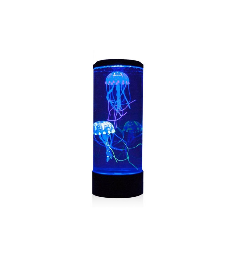 Comment choisir une lampe sensorielle pour son enfant ? - Lampe aquarium méduses noire