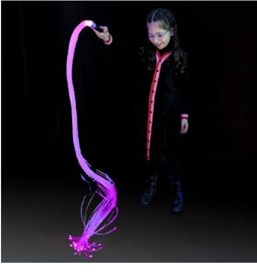 Jouer avec la lumière : des activités qui émerveillent les enfants - Baguette fibre optique avec brins 1.5 m